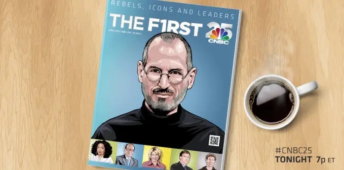 Steve Jobs nommé leader le plus influent des 25 dernières années par CNBC