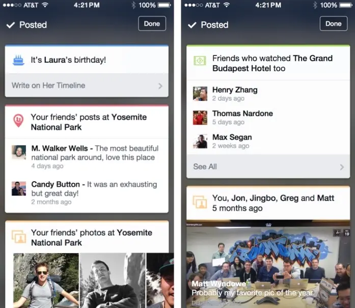 Facebook 10.0 : des messages écrits hors ligne et plus de contenu lié aux publications