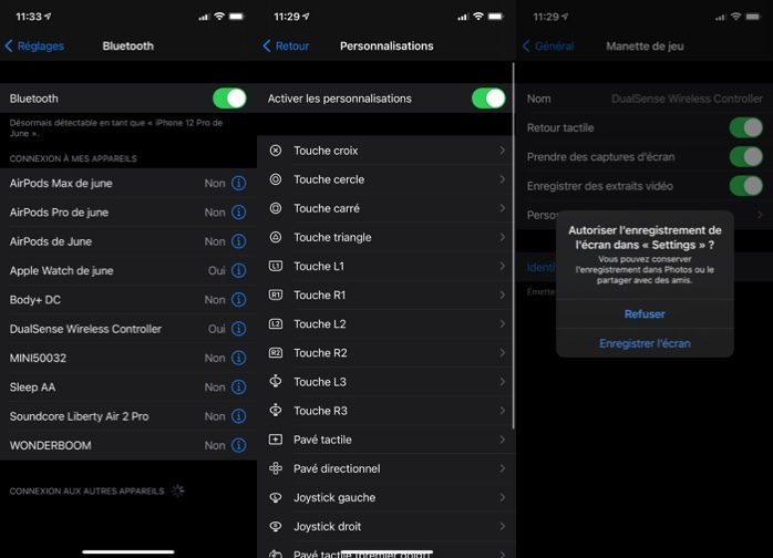 iOS/iPadOS/tvOS 14.5 : comment appairer une manette DualSense PlayStation 5/Xbox