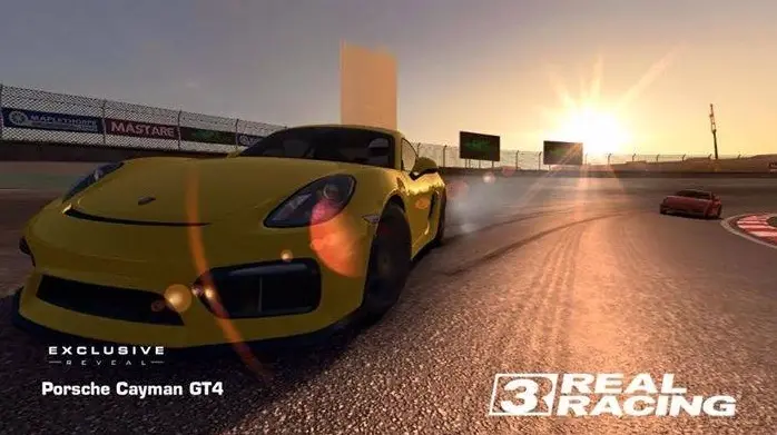 Porsche dévoile sa nouvelle Cayman GT4 dans Real Racing 3