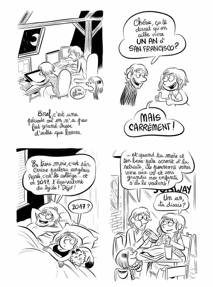 Planche #17 - "J'ai créé ma startup iOS en Californie" par Laurel