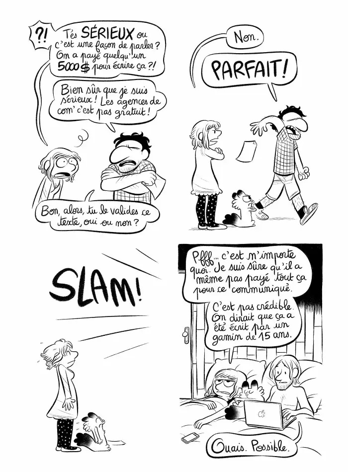 Planche #60 - "J'ai créé ma startup iOS en Californie" par Laurel