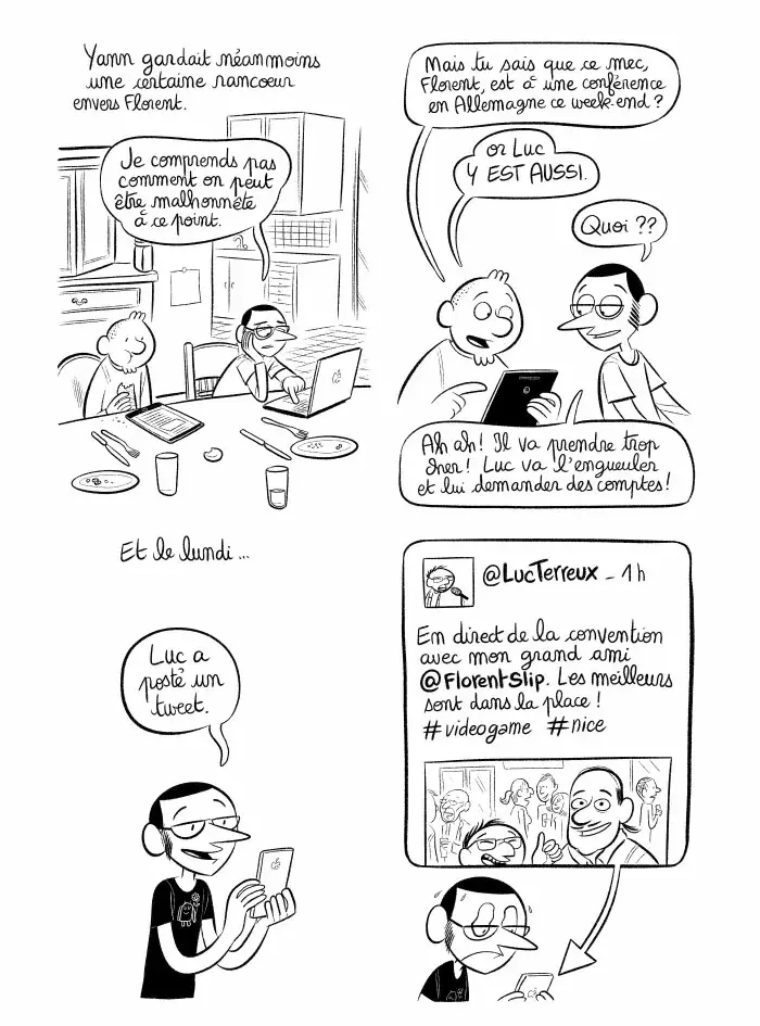 Planche #90 - "J'ai créé ma startup iOS en Californie" par Laurel