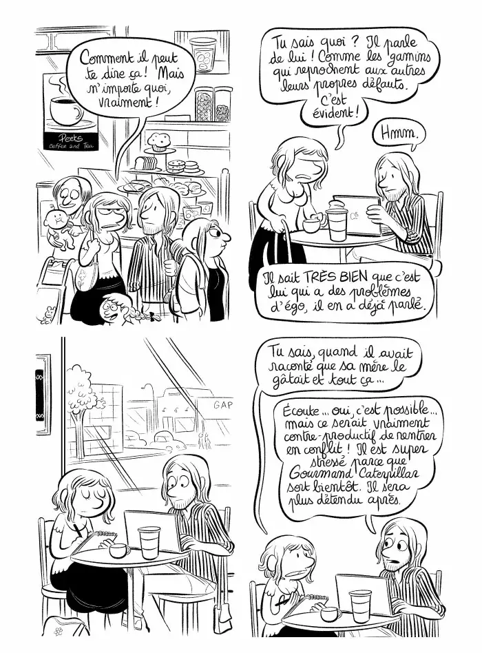 Planche #92 - "J'ai créé ma startup iOS en Californie" par Laurel