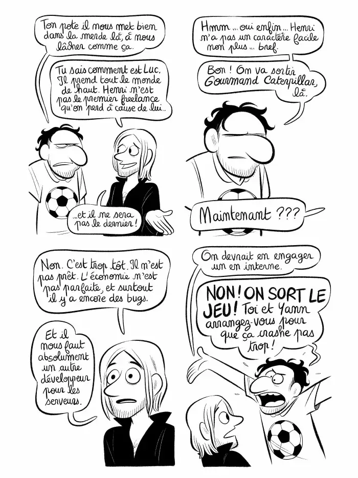 Planche #97 - "J'ai créé ma startup iOS en Californie" par Laurel