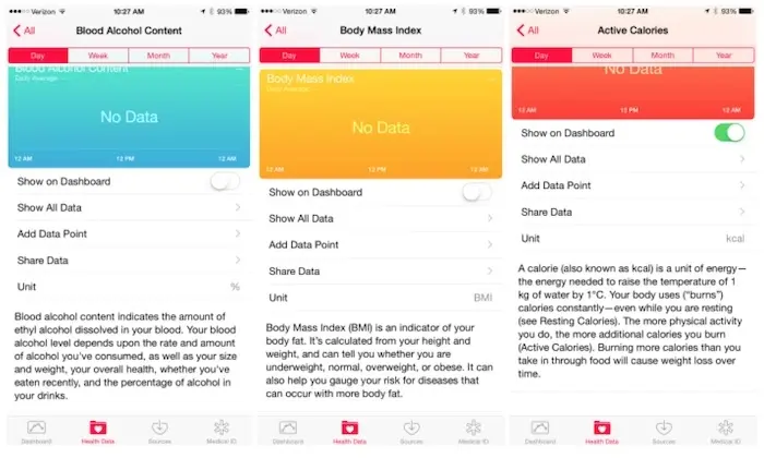 iOS 8.2 : quelques améliorations attendues sur l'app Santé