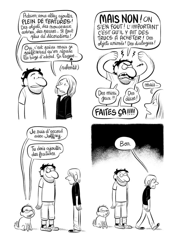 Planche #108 - "J'ai créé ma startup iOS en Californie" par Laurel