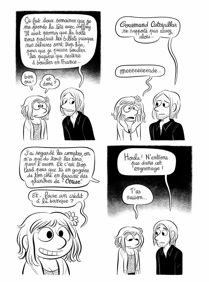 Planche #125 et #126 - "J'ai créé ma startup iOS en Californie" par Laurel