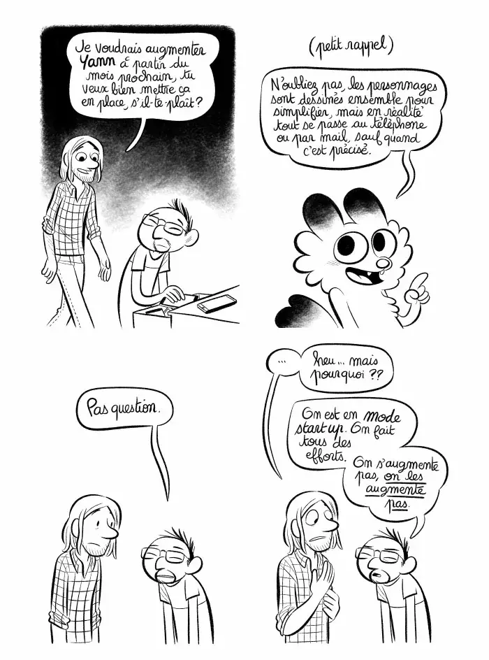 Planche #137 - "J'ai créé ma startup iOS en Californie" par Laurel