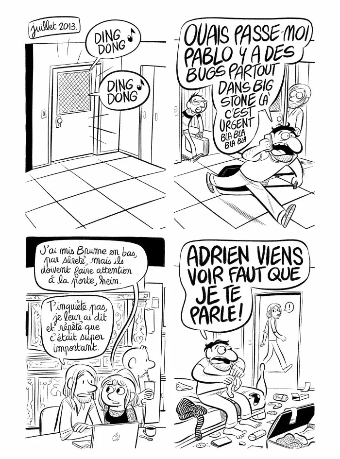 Planche #144 - "J'ai créé ma startup iOS en Californie" par Laurel