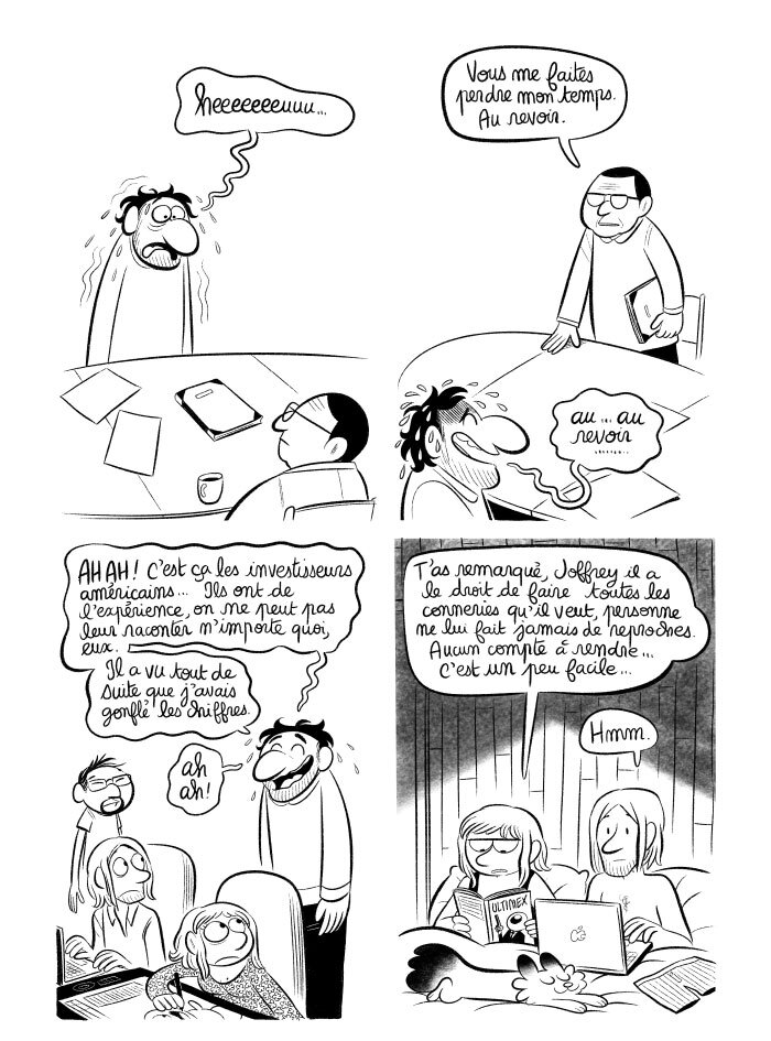 Planche #157 - "J'ai créé ma startup iOS en Californie" par Laurel