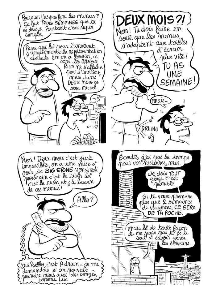 Planche #178 - "J'ai créé ma startup iOS en Californie" par Laurel