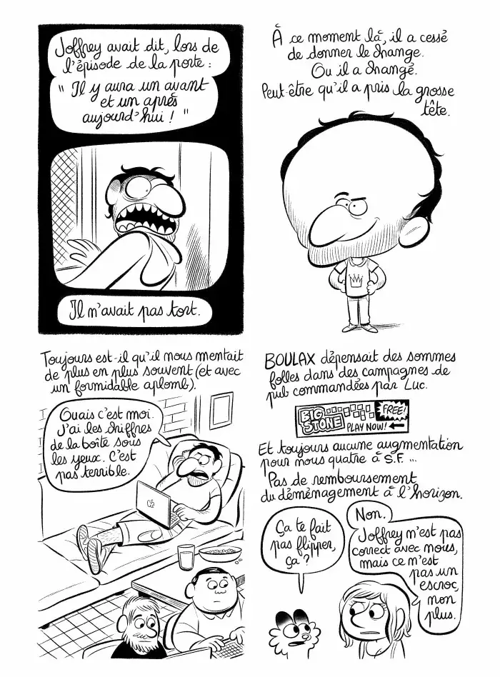 Planche #187 - "J'ai créé ma startup iOS en Californie" par Laurel