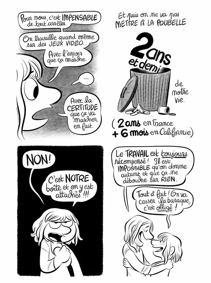 Planche #190 - "J'ai créé ma startup iOS en Californie" par Laurel