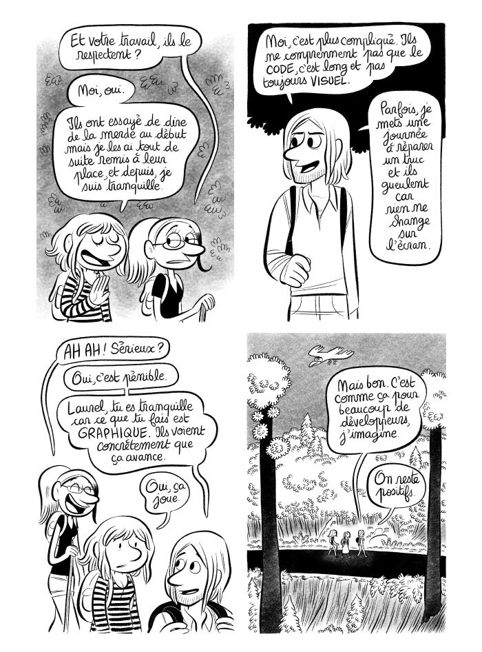 Planche #197 - "J'ai créé ma startup iOS en Californie" par Laurel