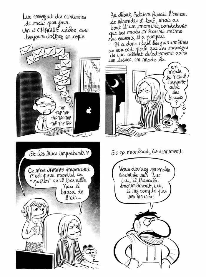 Planche #198 & #199 - "J'ai créé ma startup iOS en Californie" par Laurel