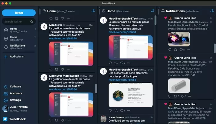 TweetDeck pour Mac s'arrête demain, quelles sont les alternatives ?