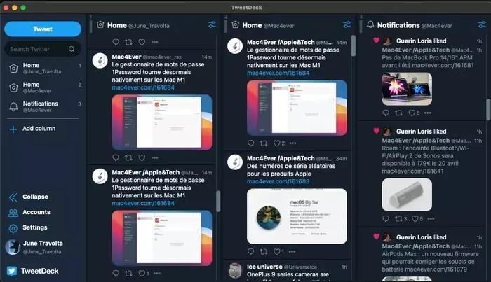 TweetDeck pour Mac s'arrête demain, quelles sont les alternatives ?