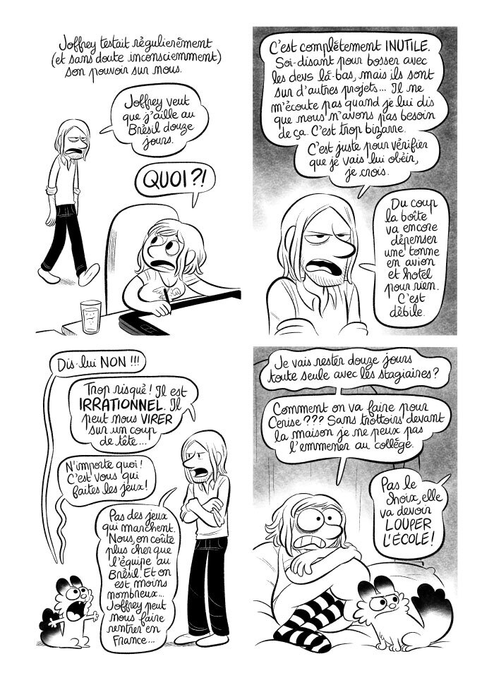 Planche #204 - "J'ai créé ma startup iOS en Californie" par Laurel