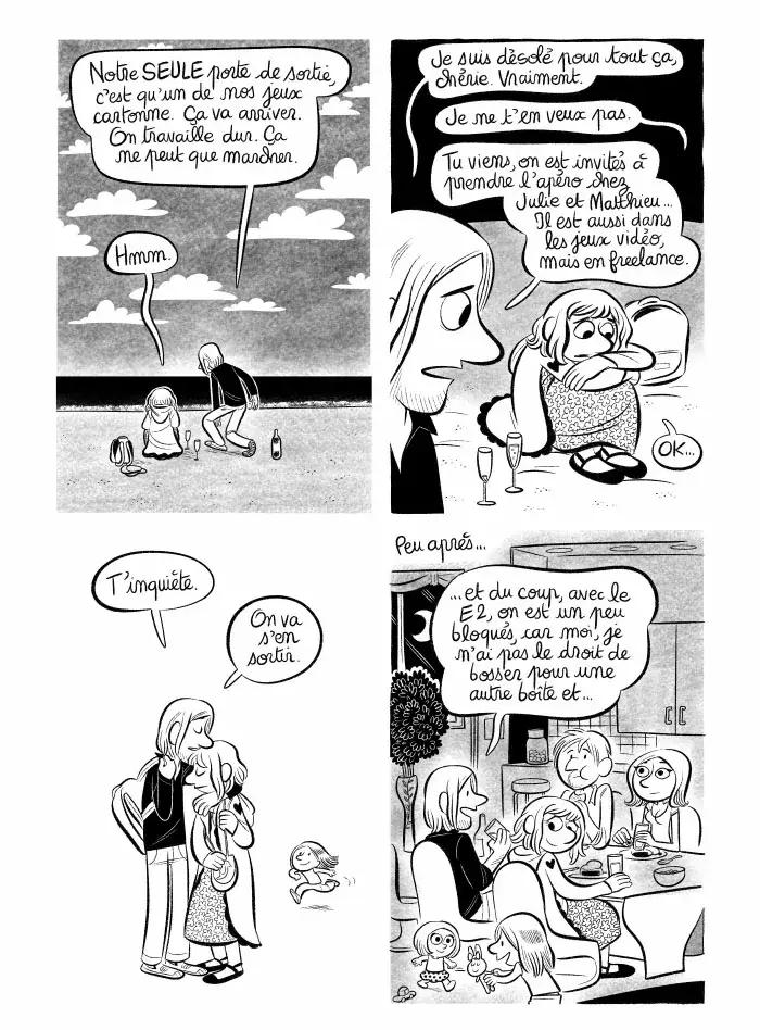 Planche #208 & #209 - "J'ai créé ma startup iOS en Californie" par Laurel