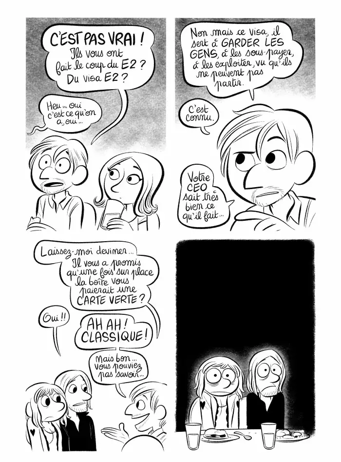 Planche #208 & #209 - "J'ai créé ma startup iOS en Californie" par Laurel