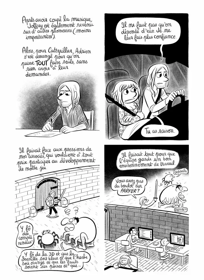 Planche #231 - "J'ai créé ma startup iOS en Californie" par Laurel