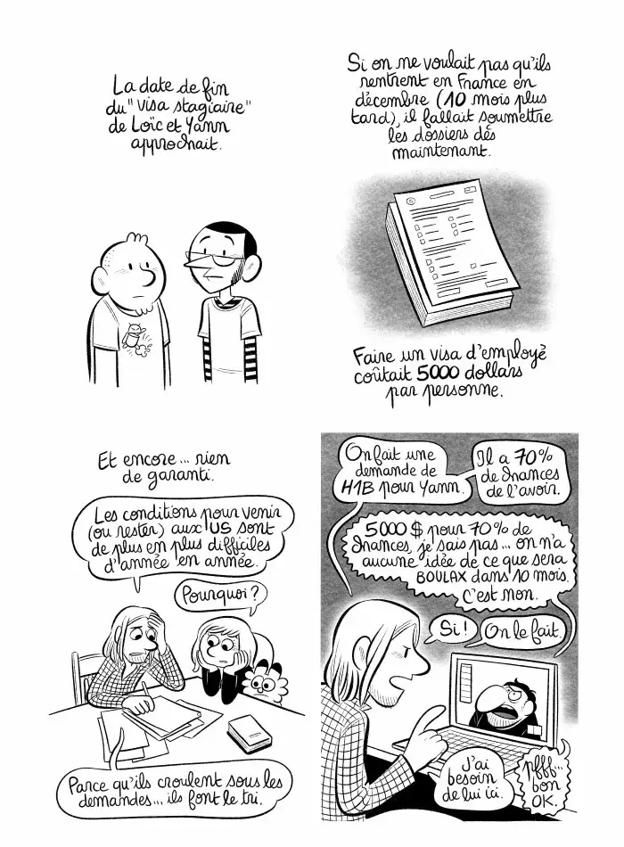 Planche #274 - "J'ai créé ma startup iOS en Californie" par Laurel