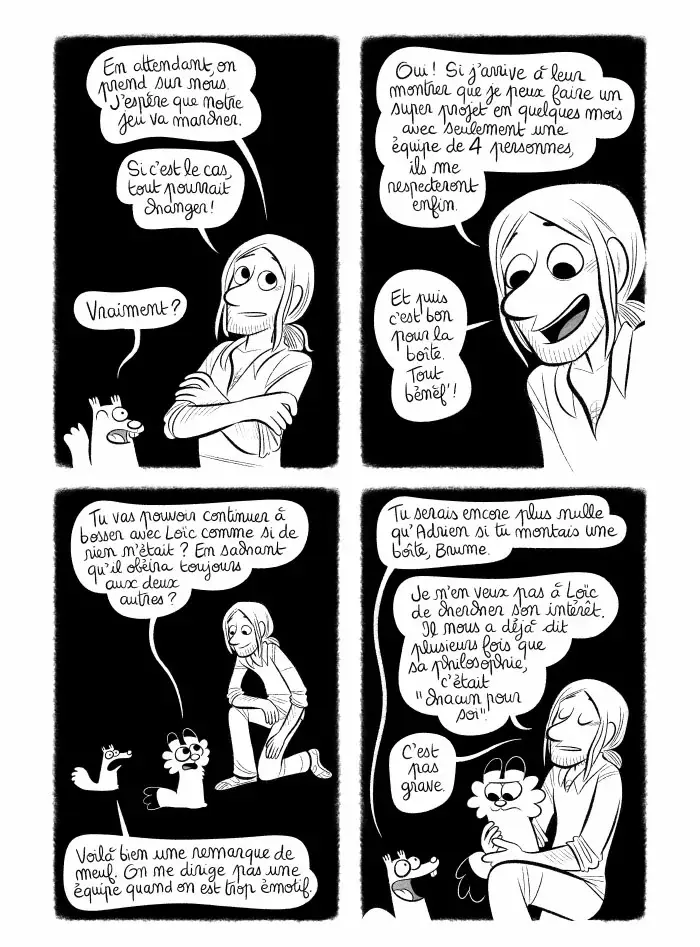 Planche #301 - "J'ai créé ma startup iOS en Californie" par Laurel