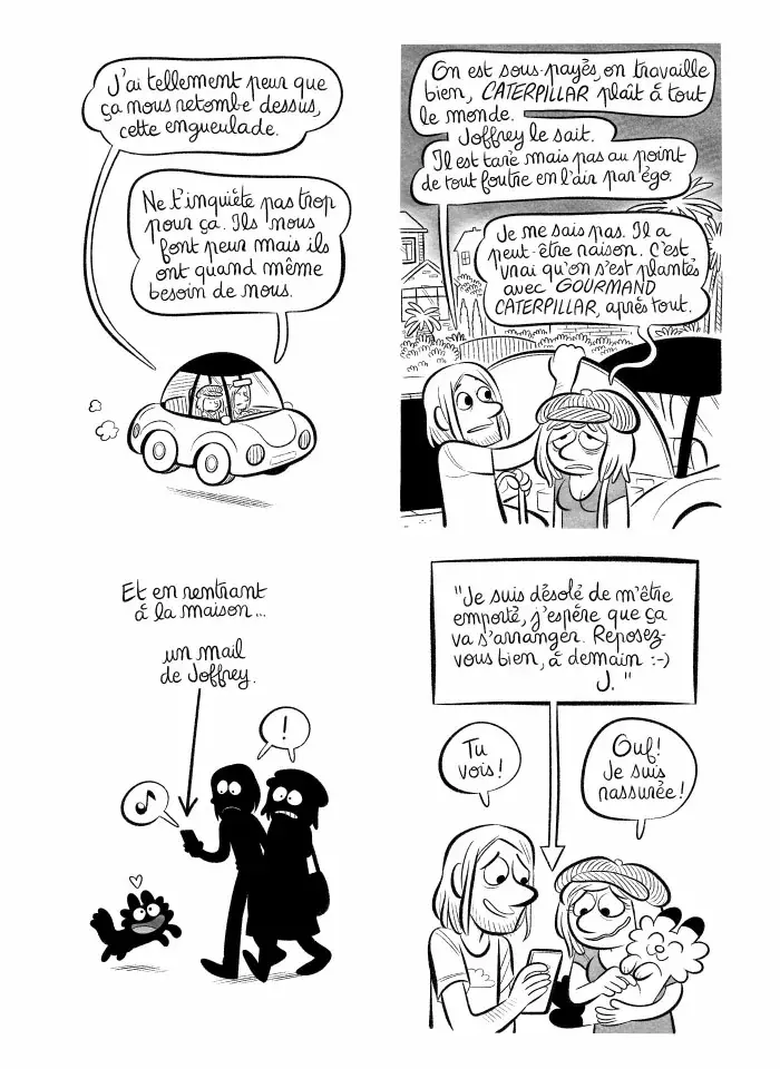 Planche #344 - "J'ai créé ma startup iOS en Californie" par Laurel