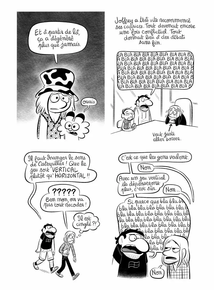 Planche #345 - "J'ai créé ma startup iOS en Californie" par Laurel