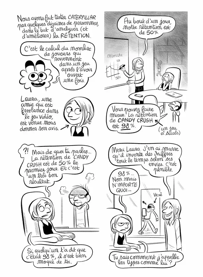 Planche #373 - "J'ai créé ma startup iOS en Californie" par Laurel