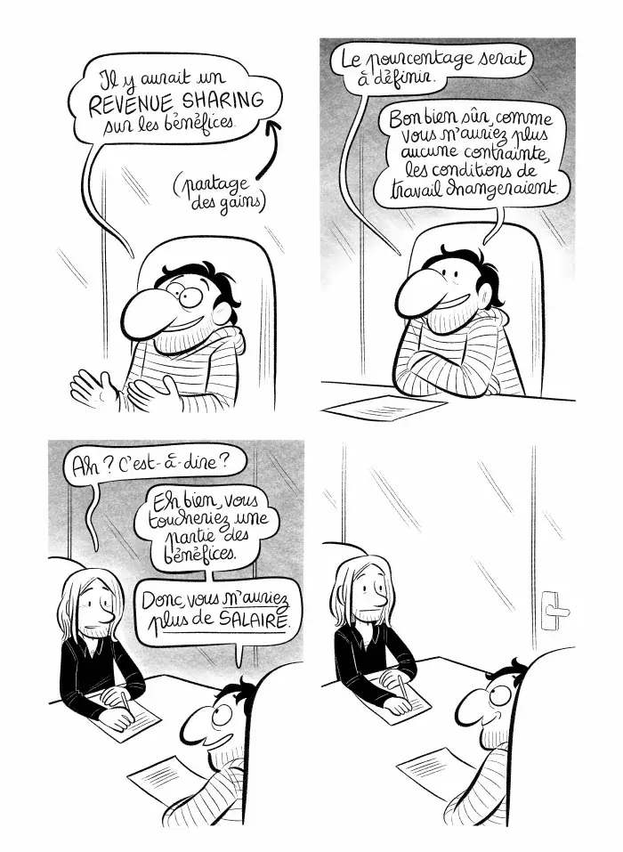 Planche #380 - "J'ai créé ma startup iOS en Californie" par Laurel