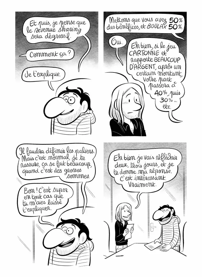 Planche #384 - "J'ai créé ma startup iOS en Californie" par Laurel