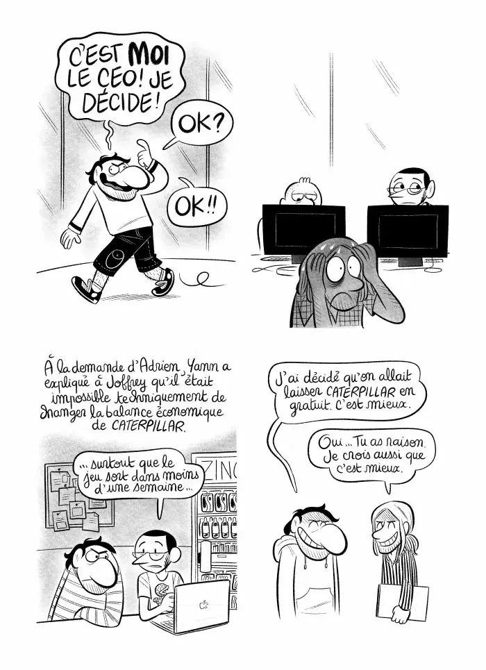 Planche #396 - "J'ai créé ma startup iOS en Californie" par Laurel