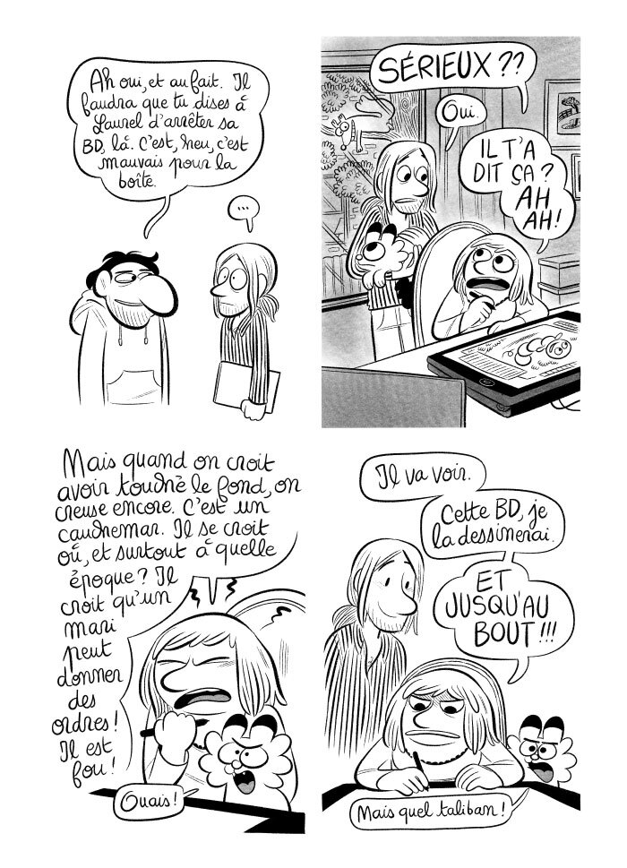 Planche #397 - "J'ai créé ma startup iOS en Californie" par Laurel