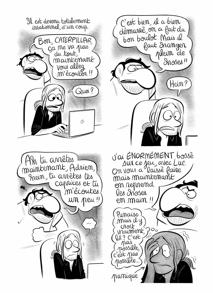 Planche #408 - "J'ai créé ma startup iOS en Californie" par Laurel