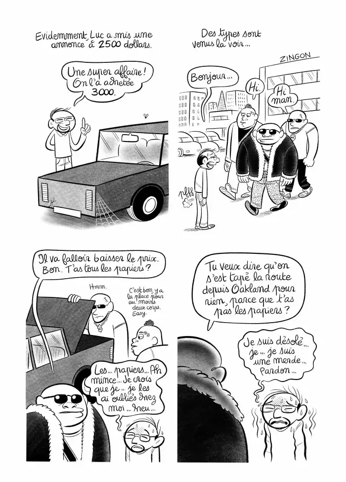 Planche #419 - "J'ai créé ma startup iOS en Californie" par Laurel