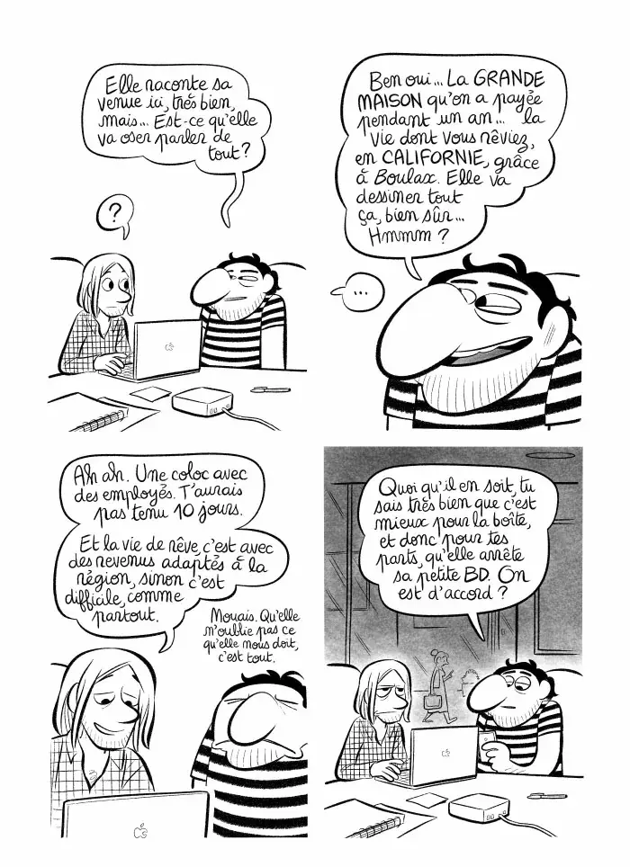 Planche #423 - "J'ai créé ma startup iOS en Californie" par Laurel