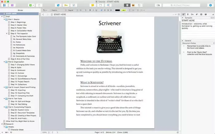 Bon plan : Scrivener fait sa promo sur iPhone, iPad et Mac