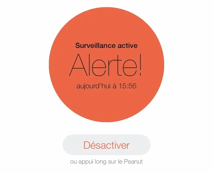 Test-express du GuardPeanut, l'antivol connecté de Sense