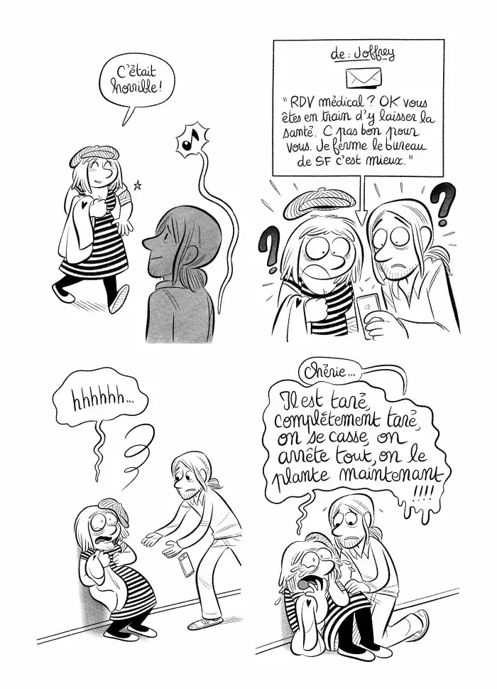 Planche #443 - "J'ai créé ma startup iOS en Californie" par Laurel