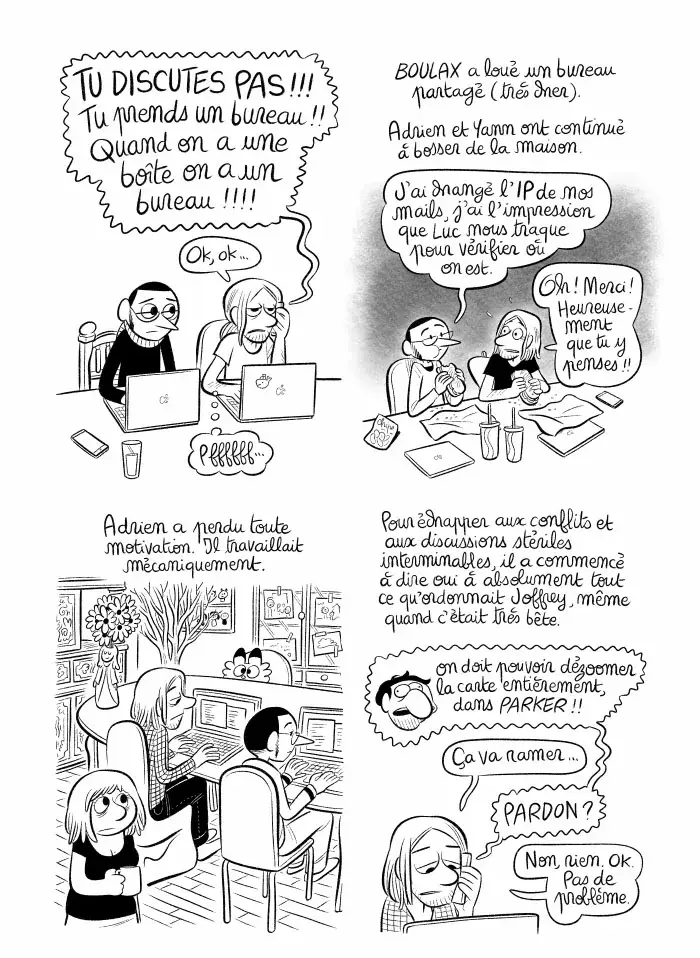 Planche #461 - "J'ai créé ma startup iOS en Californie" par Laurel