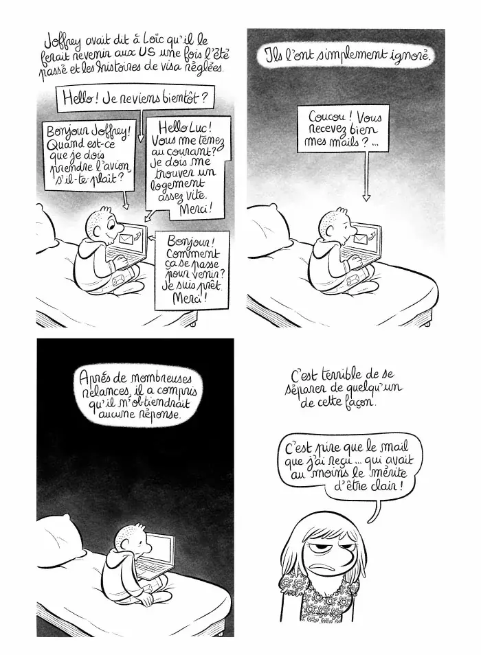 Planche #464 & #465 - "J'ai créé ma startup iOS en Californie" par Laurel