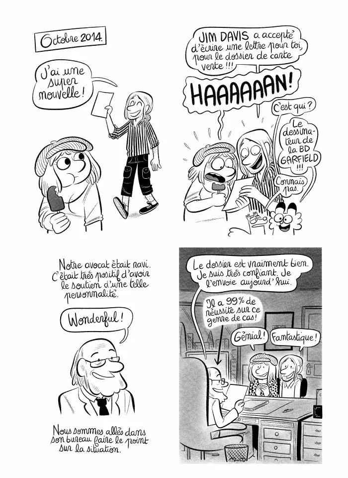 Planche #466 - "J'ai créé ma startup iOS en Californie" par Laurel