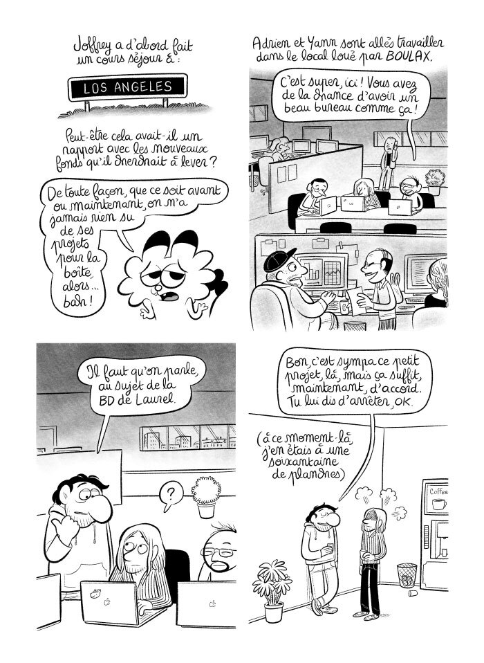 Planche #469 - "J'ai créé ma startup iOS en Californie" par Laurel