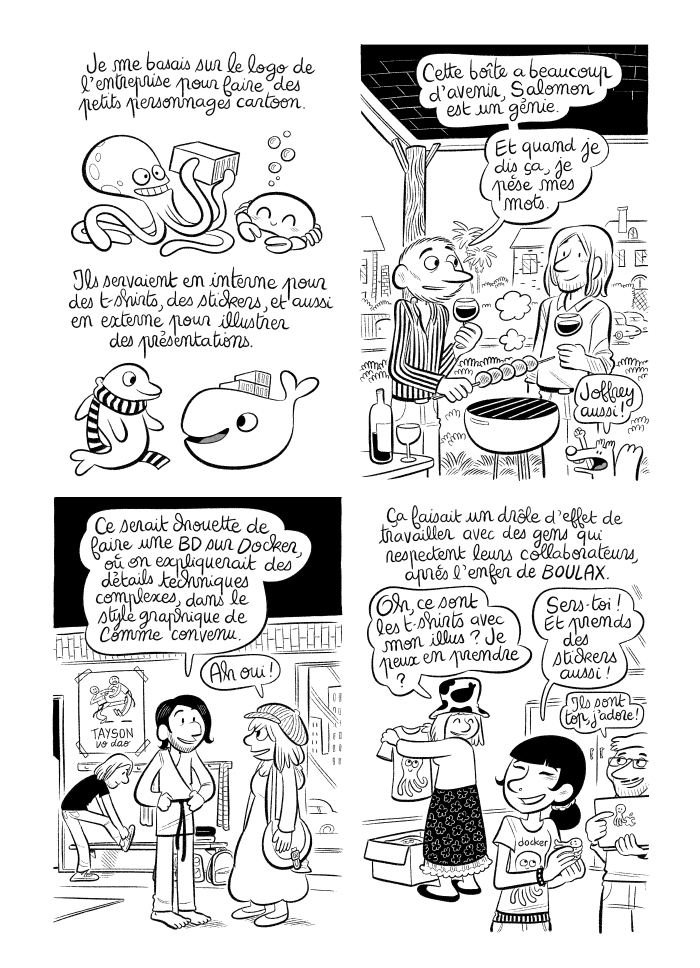 Planche #487 - "J'ai créé ma startup iOS en Californie" par Laurel