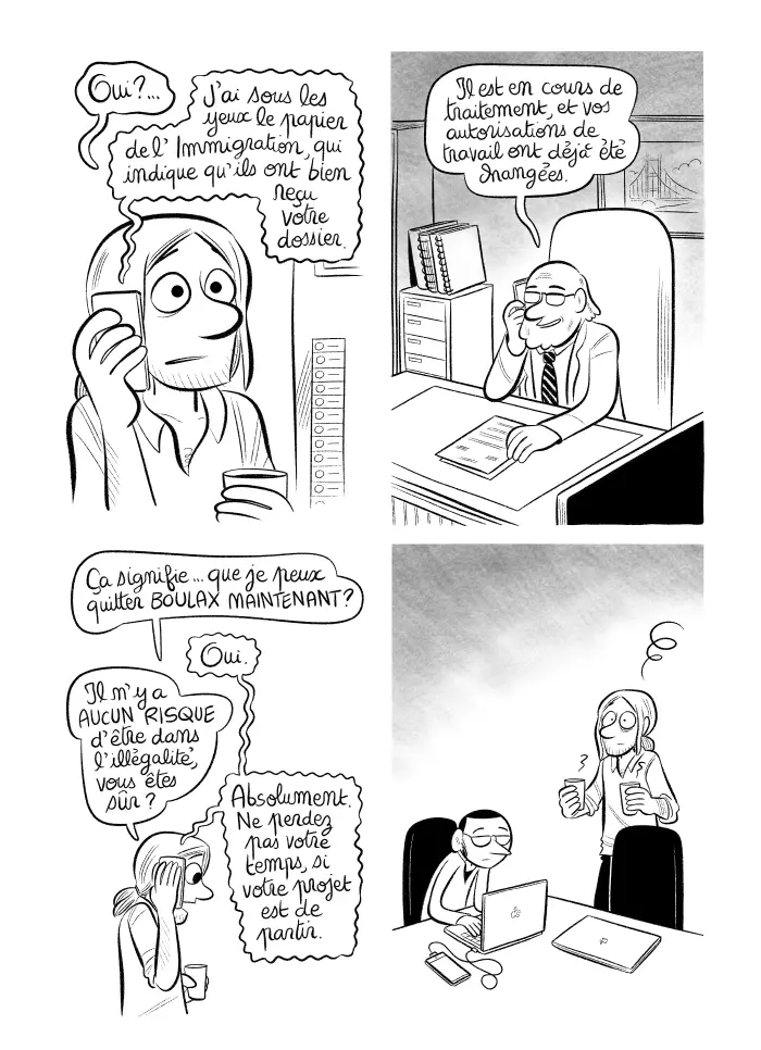 Planche #492 - "J'ai créé ma startup iOS en Californie" par Laurel