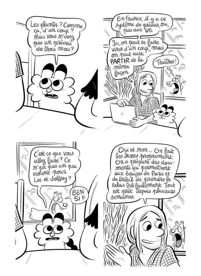 Planche #494 - "J'ai créé ma startup iOS en Californie" par Laurel