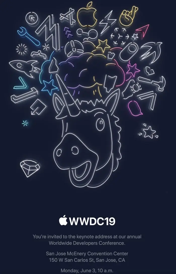 WWDC : Apple confirme la keynote du 3 juin (avec des licornes magiques)