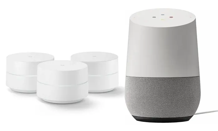 Un projet mixant une Google Home et une borne Wi-Fi Mesh ?